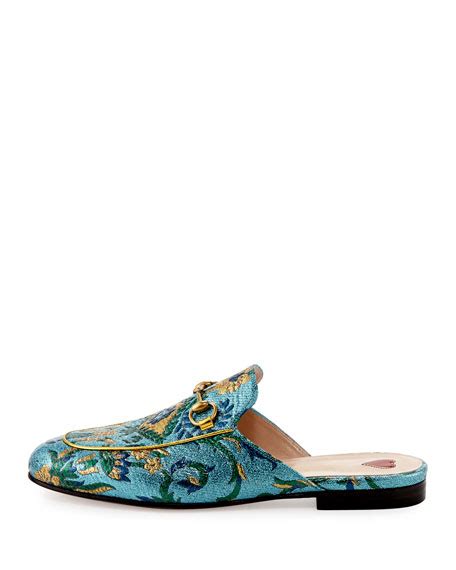 Gucci Brocade Princetown Mule 